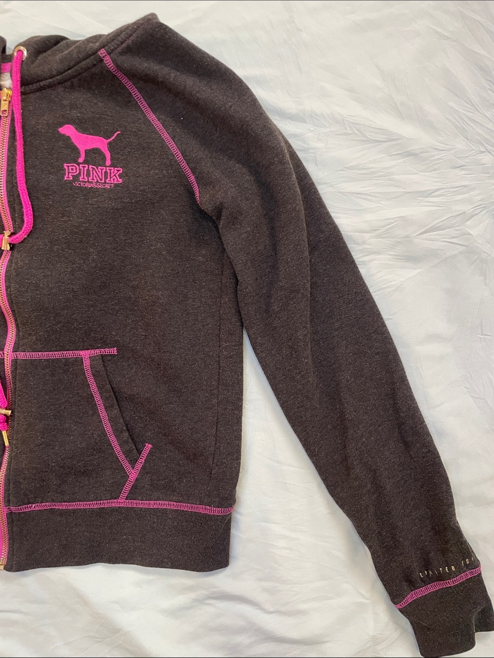 Victoria Secret Pink Hoodie - Picture 5 of 10